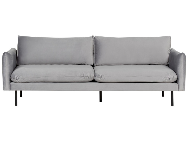 Sofa kanapa wersalka welur szara 451808