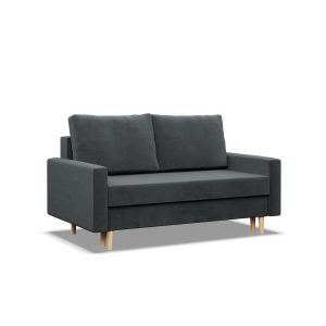Sofa kanapa z funkcją spania CIEMNY SZARY 285637 Sofa kanapa z funkcją spania CIEMNY SZARY 285637