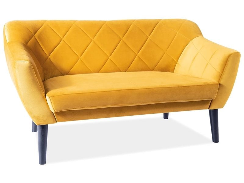 Sofa KARO 2 VELVET curry dwuosobowa 854061