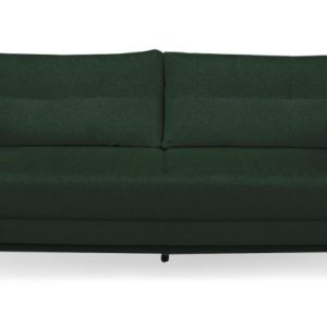 Sofa lara z funkcją spania ciemnozielona tkanina element 12 716351