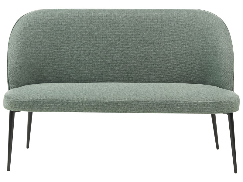 Sofa ławka kuchenna 2-os tapicerowana jasnozielona 825633