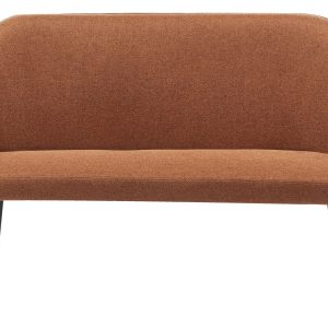 Sofa ławka kuchenna 2-osobowa tapicerowana brązowa 452059 Sofa ławka kuchenna 2-osobowa tapicerowana brązowa 452059