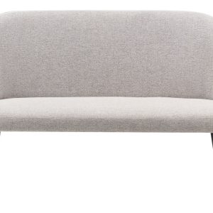 Sofa ławka kuchenna 2-osobowa tapicerowana jasnoszara 452061 Sofa ławka kuchenna 2-osobowa tapicerowana jasnoszara 452061