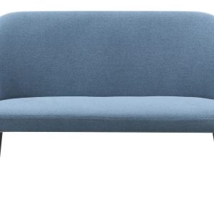 Sofa ławka kuchenna 2-osobowa tapicerowana niebieska 825636 Sofa ławka kuchenna 2-osobowa tapicerowana niebieska 825636