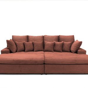 Sofa Lazy tkanina Tilia 52 cegła 827345 Sofa Lazy tkanina Tilia 52 cegła 827345