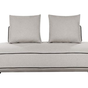 Sofa leżanka jasnoszara 792854