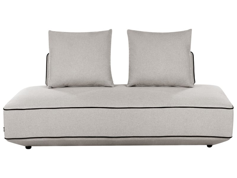 Sofa leżanka jasnoszara 792854