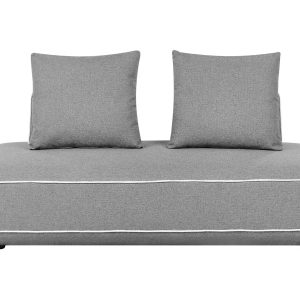 Sofa leżanka szara 792849