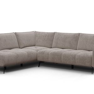 Sofa narożna 5 osobowa lewa AERA, cimemnobeżowa 805742 Sofa narożna 5 osobowa lewa AERA, cimemnobeżowa 805742