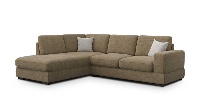 Sofa narożna 5 osobowa lewa OTTO, taupe 805706
