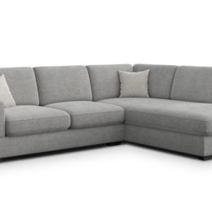 Sofa narożna 5 osobowa prawa OTTO, szara 805755 Sofa narożna 5 osobowa prawa OTTO, szara 805755