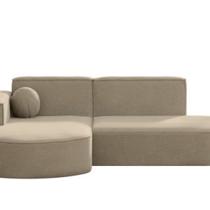 Sofa narożna, Designer Modena Studio Patio tkanina Artykuł Beżowy Lewy 570466 Sofa narożna, Designer Modena Studio Patio tkanina Artykuł Beżowy Lewy 570466