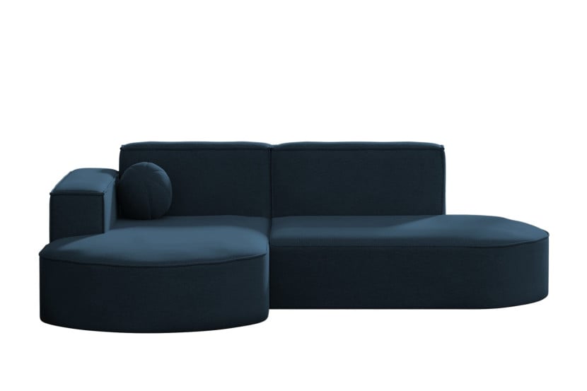 Sofa narożna, Designer Modena Studio Patio tkanina Artykuł Granatowy Lewy 570469