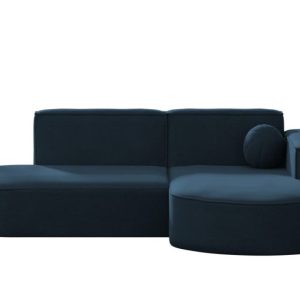 Sofa narożna, Designer Modena Studio Patio tkanina Artykuł Granatowy Prawy 570441 Sofa narożna, Designer Modena Studio Patio tkanina Artykuł Granatowy Prawy 570441