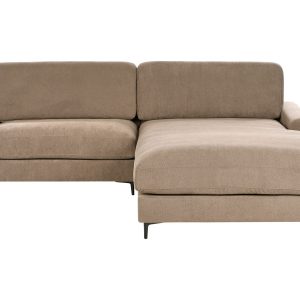 Sofa narożna lewostronna brązowa 647930 Sofa narożna lewostronna brązowa 647930