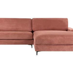 Sofa narożna lewostronna czerwona 413043 Sofa narożna lewostronna czerwona 413043