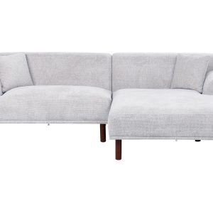 Sofa narożna lewostronna szara 598780 Sofa narożna lewostronna szara 598780