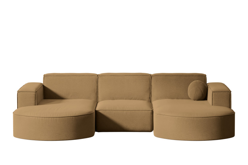 Sofa narożna ogrodowa, Designer Modena Studio U Patio Cappuccino 572490