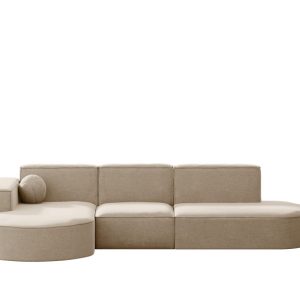 Sofa narożna ogrodowa, kanapa, Designer Modena L Patio Beżowy Lewy 570411 Sofa narożna ogrodowa, kanapa, Designer Modena L Patio Beżowy Lewy 570411