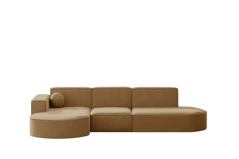 Sofa narożna ogrodowa, kanapa, Designer Modena L Patio Cappuccino Lewy 570415