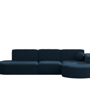 Sofa narożna ogrodowa, kanapa, Designer Modena L Patio Granatowy Prawy 570459 Sofa narożna ogrodowa, kanapa, Designer Modena L Patio Granatowy Prawy 570459