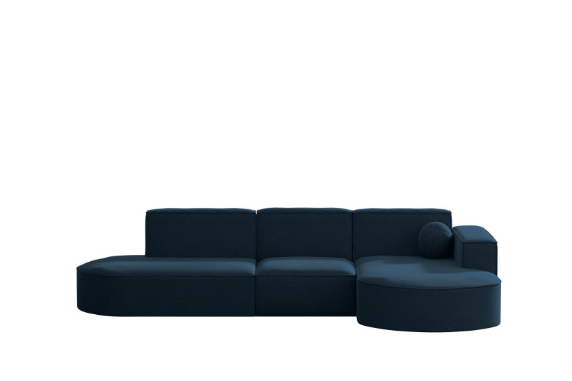 Sofa narożna ogrodowa, kanapa, Designer Modena L Patio Granatowy Prawy 570459