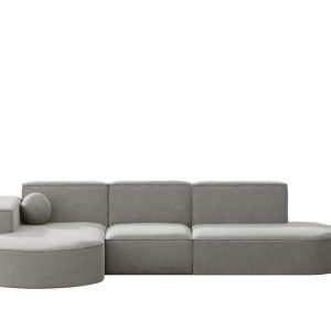 Sofa narożna ogrodowa, kanapa, Designer Modena L Patio Jasnoszary Lewy 570452 Sofa narożna ogrodowa, kanapa, Designer Modena L Patio Jasnoszary Lewy 570452