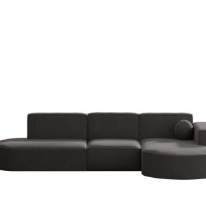 Sofa narożna ogrodowa, kanapa, Designer Modena L Patio Szary Prawy 570471 Sofa narożna ogrodowa, kanapa, Designer Modena L Patio Szary Prawy 570471