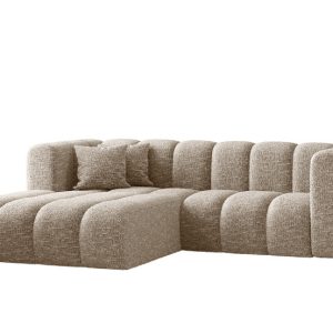 Sofa narożna w kształcie litery L, Grand tkanina Haga Beżowy Lewy 525454 Sofa narożna w kształcie litery L, Grand tkanina Haga Beżowy Lewy 525454