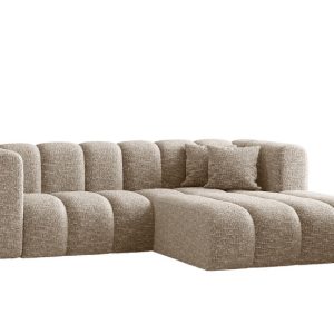 Sofa narożna w kształcie litery L, Grand tkanina Haga Beżowy Prawy 525437 Sofa narożna w kształcie litery L, Grand tkanina Haga Beżowy Prawy 525437