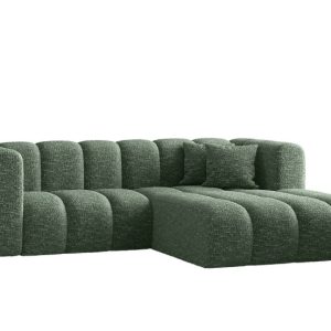 Sofa narożna w kształcie litery L, Grand tkanina Haga Zielony Prawy 525449 Sofa narożna w kształcie litery L, Grand tkanina Haga Zielony Prawy 525449