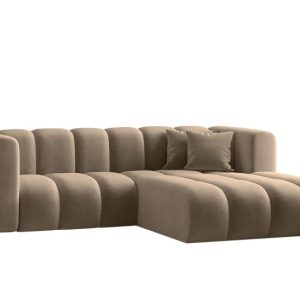Sofa narożna w kształcie litery L,Grand tkanina Salvador Ciemnobeżowy Prawy 525453 Sofa narożna w kształcie litery L,Grand tkanina Salvador Ciemnobeżowy Prawy 525453