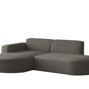 Sofa narożna w kształcie litery L, Modena tkanina Quelle Grafitowy Lewy 648971 Sofa narożna w kształcie litery L, Modena tkanina Quelle Grafitowy Lewy 648971