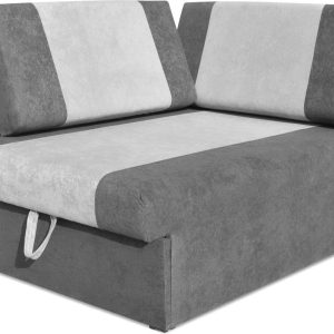 Sofa narożna z funkcją spania 90×200 Maxi Grafit/Szary 193801 Sofa narożna z funkcją spania 90×200 Maxi Grafit/Szary 193801