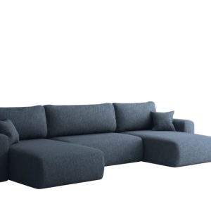 Sofa narożnik CAPRI U, z funkcją spania, do salonu, ciemnoniebieski 804221 Sofa narożnik CAPRI U, z funkcją spania, do salonu, ciemnoniebieski 804221