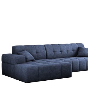 Sofa NIMES narożnik, tkanina Perfect Harmony, Ciemnoniebieski Lewostronny 679790 Sofa NIMES narożnik, tkanina Perfect Harmony, Ciemnoniebieski Lewostronny 679790