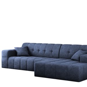 Sofa NIMES narożnik, tkanina Perfect Harmony, Ciemnoniebieski Prawostronny 679806 Sofa NIMES narożnik, tkanina Perfect Harmony, Ciemnoniebieski Prawostronny 679806