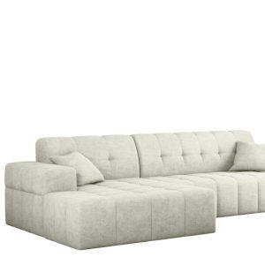 Sofa NIMES narożnik, tkanina Perfect Harmony, Ecru Lewostronny 679771 Sofa NIMES narożnik, tkanina Perfect Harmony, Ecru Lewostronny 679771