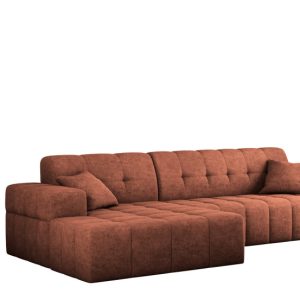 Sofa NIMES narożnik, tkanina Perfect Harmony, Miedziany Lewostronny 679778 Sofa NIMES narożnik, tkanina Perfect Harmony, Miedziany Lewostronny 679778