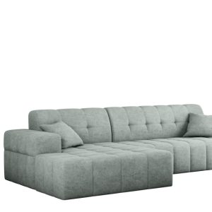 Sofa NIMES narożnik, tkanina Perfect Harmony, Miętowy Lewostronny 679798 Sofa NIMES narożnik, tkanina Perfect Harmony, Miętowy Lewostronny 679798