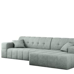Sofa NIMES narożnik, tkanina Perfect Harmony, Miętowy Prawostronny 679797 Sofa NIMES narożnik, tkanina Perfect Harmony, Miętowy Prawostronny 679797