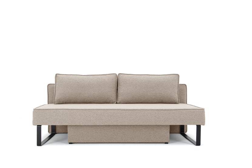 Sofa Nomi 3 osobowa Tkanina Faro 02 Beż Jasny Brąz 823355