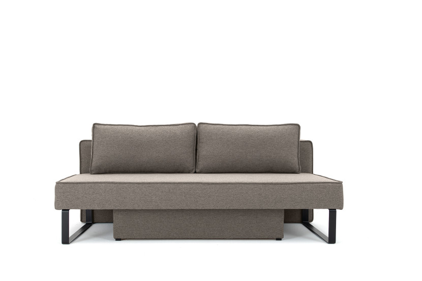 Sofa Nomi 3 osobowa Tkanina Faro 21 brązowa 823351