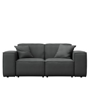 Sofa ogrodowa dwuosobowa MALIBU na taras, tkanina Odyssey, Antracyt 550186 Sofa ogrodowa dwuosobowa MALIBU na taras, tkanina Odyssey, Antracyt 550186