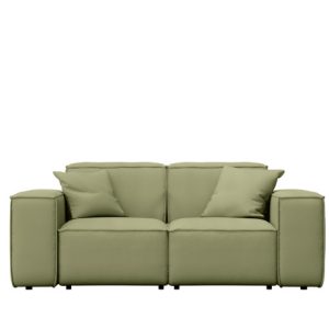 Sofa ogrodowa dwuosobowa MALIBU na taras, tkanina Odyssey, Jasnozielony 550190 Sofa ogrodowa dwuosobowa MALIBU na taras, tkanina Odyssey, Jasnozielony 550190