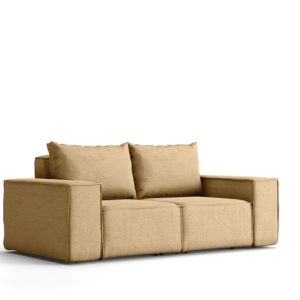 Sofa ogrodowa dwuosobowa SONNE na taras, tkanina Artykuł, Cappuccino 572484 Sofa ogrodowa dwuosobowa SONNE na taras, tkanina Artykuł, Cappuccino 572484