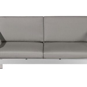 Sofa ogrodowa kanapa 2-osobowa ciemnoszara 64813 Sofa ogrodowa kanapa 2-osobowa ciemnoszara 64813