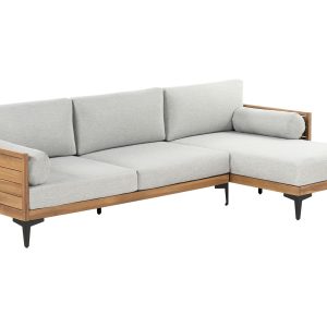 Sofa ogrodowa narożna 4-osobowa z poduchami 452008 Sofa ogrodowa narożna 4-osobowa z poduchami 452008