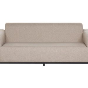 Sofa ogrodowa tapicerowana beżowa 941458 Sofa ogrodowa tapicerowana beżowa 941458