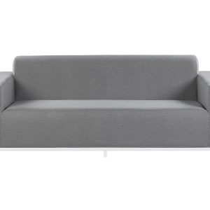 Sofa ogrodowa tapicerowana szara 76680 Sofa ogrodowa tapicerowana szara 76680
